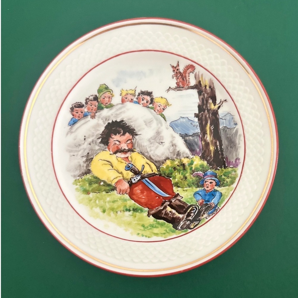 Thomas Germany Fairy Tale Plate Teacup Set Multicolor Excellent Hand Painted - Picture 14 of 16